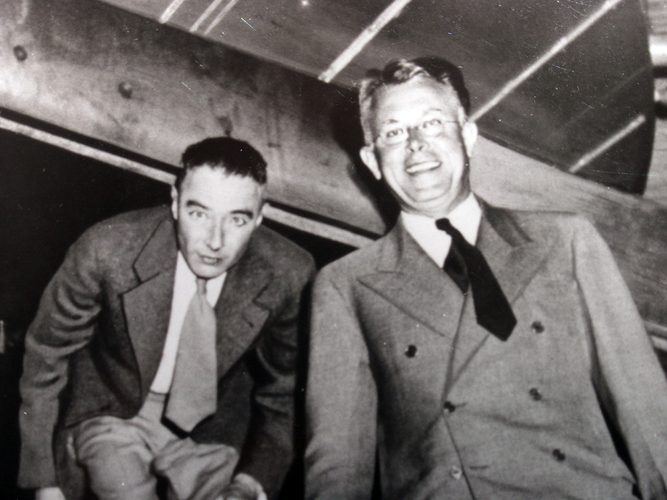 J. Robert Oppenheimer and Ernest Lawrence